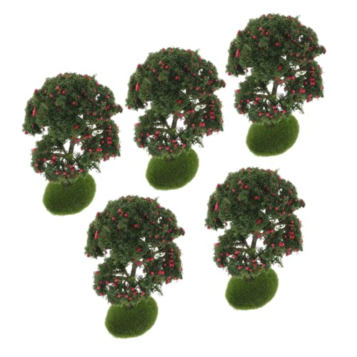 SOPOTUTU 5 Stück Miniatur Bäume Kunststoff Modellbäume Realistische Deko Für Sandtisch Mikro Landschaft DIY Basteln Zubehör SOPOTUTU 5 Stück Miniatur Bäume Kunststoff Modellbäume Realistische Deko Für Sandtisch Mikro Landschaft DIY Basteln Zubehör von SOPOTUTU