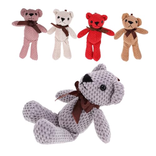 SOPOTUTU 5 Stück Plüschtierpuppe Kleine Bärenpuppe Gefüllte Puppe Bärenspielzeug Cartoon Stoffbär Simulationstierspielzeug Sofadekoration Gefüllter Plüschbär Stofftier Süßer SOPOTUTU 5 Stück Plüschtierpuppe Kleine Bärenpuppe Gefüllte Puppe Bärenspielzeug Cartoon Stoffbär Simulationstierspielzeug Sofadekoration Gefüllter Plüschbär Stofftier Süßer von SOPOTUTU