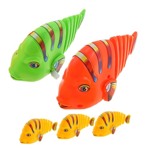 SOPOTUTU 5 Stück Schaukelfisch Spielzeuge Wind Uhrwerk Fischspielzeug Fischförmiges Cartoon Fischspielzeug Cartoon Kleinkind Schaukelspielzeug Farbiges Zufällige Farbe SOPOTUTU 5 Stück Schaukelfisch Spielzeuge Wind Uhrwerk Fischspielzeug Fischförmiges Cartoon Fischspielzeug Cartoon Kleinkind Schaukelspielzeug Farbiges Zufällige Farbe von SOPOTUTU