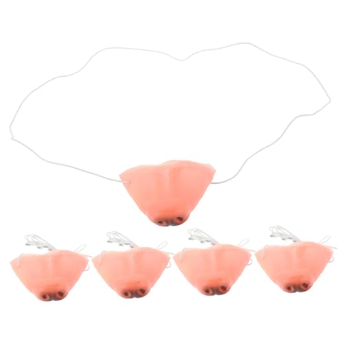 SOPOTUTU 5 Stück Teiliges Imitierte Hundsnasen Party Requisiten für Halloween Karneval und Kostümpartys Lustige Hundedekoration für Cosplay und Maskeraden SOPOTUTU 5 Stück Teiliges Imitierte Hundsnasen Party Requisiten für Halloween Karneval und Kostümpartys Lustige Hundedekoration für Cosplay und Maskeraden von SOPOTUTU