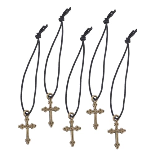 SOPOTUTU 5 Stück Teiliges Mini für Puppen Trendige Kreuzanhänger für Verschiedene Puppenarten Perfektes Zubehör zur Aufwertung der Puppen Garderobe Ansprechendem Finish SOPOTUTU 5 Stück Teiliges Mini für Puppen Trendige Kreuzanhänger für Verschiedene Puppenarten Perfektes Zubehör zur Aufwertung der Puppen Garderobe Ansprechendem Finish von SOPOTUTU