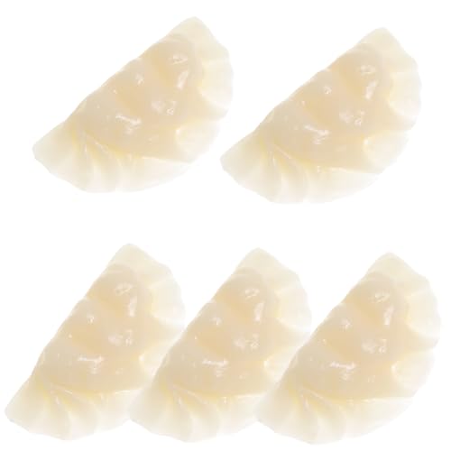 SOPOTUTU 5 Stück Teiliges Realistisches Knödelmodell aus PVC Künstliche Lebensmittel Dekoration für Restaurant Fotografie und Dekoration Deko Accessoire für Partys SOPOTUTU 5 Stück Teiliges Realistisches Knödelmodell aus PVC Künstliche Lebensmittel Dekoration für Restaurant Fotografie und Dekoration Deko Accessoire für Partys von SOPOTUTU