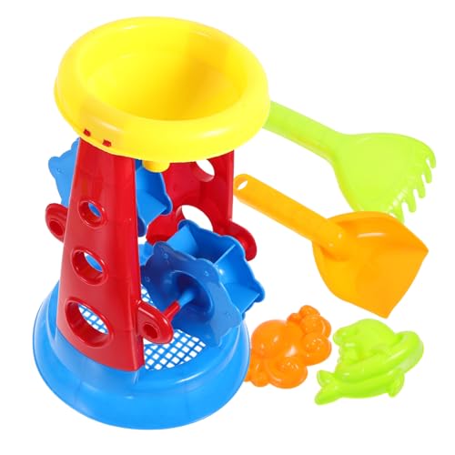 SOPOTUTU 5 Stück Teiliges Set Strandspielzeug für Sandbucket und Sanduhr für Kreatives im Freien für Strandabenteuer und Sommeraktivitäten SOPOTUTU 5 Stück Teiliges Set Strandspielzeug für Sandbucket und Sanduhr für Kreatives im Freien für Strandabenteuer und Sommeraktivitäten von SOPOTUTU