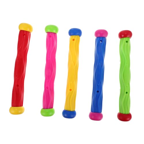 SOPOTUTU 5 Stück Teiliges Tauchtauchspielzeug für Bunte Poolspielzeuge Langlebig Sicher Schwimm und Tauchstäbe für Junge Mädchen und Kleinkinder Sommerliches Wasserspielzeug SOPOTUTU 5 Stück Teiliges Tauchtauchspielzeug für Bunte Poolspielzeuge Langlebig Sicher Schwimm und Tauchstäbe für Junge Mädchen und Kleinkinder Sommerliches Wasserspielzeug von SOPOTUTU