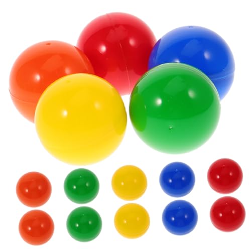 SOPOTUTU 50 Stück Bunte Kunststoff Lottokugeln Offene Party Spielbälle zum Befüllen Wiederverwendbare Tombola Kugeln für Unterhaltung Basteln Festliche Aktivitäten und Gewinnspiele SOPOTUTU 50 Stück Bunte Kunststoff Lottokugeln Offene Party Spielbälle zum Befüllen Wiederverwendbare Tombola Kugeln für Unterhaltung Basteln Festliche Aktivitäten und Gewinnspiele von SOPOTUTU