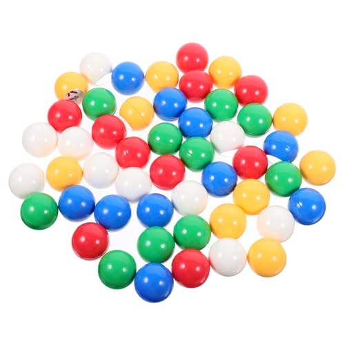 SOPOTUTU 50 Stück Bunte Lotteriekugeln mit Zahlen Robuste Acrylspielbälle für Tombola Partyspiele Unterhaltung und Bastelprojekte Farbecht Bruchfest Kompakte SOPOTUTU 50 Stück Bunte Lotteriekugeln mit Zahlen Robuste Acrylspielbälle für Tombola Partyspiele Unterhaltung und Bastelprojekte Farbecht Bruchfest Kompakte von SOPOTUTU
