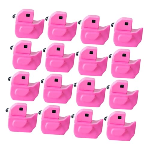 SOPOTUTU 50 Stück Flamingo-Dekoration drinnen Figuren Miniatur Dekorationszubehör Party miniaturfiguren Moos Mikrolandschaft Dekoration Mikrolandschaftsornament süße Mini-Tiere Harz Rosy von SOPOTUTU