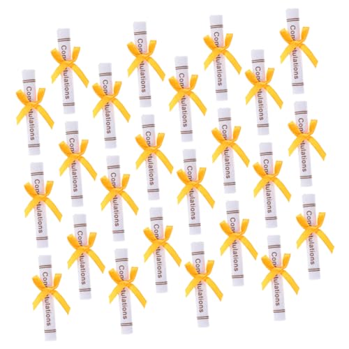 SOPOTUTU 50 Stück Mini Abschlusszertifikat Dekoration Teiliges Non Woven Scroll Ornament für Landschaftsdekoration für Abschlusspartys Bücherregale und Vitrinen Zufällige SOPOTUTU 50 Stück Mini Abschlusszertifikat Dekoration Teiliges Non Woven Scroll Ornament für Landschaftsdekoration für Abschlusspartys Bücherregale und Vitrinen Zufällige von SOPOTUTU