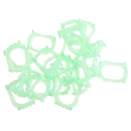 SOPOTUTU 50 Stück Teiliges Halloween Party Leuchtende Fake Zähne Vampirgebiss Kostüm Requisiten für Erwachsene und Party Favors SOPOTUTU 50 Stück Teiliges Halloween Party Leuchtende Fake Zähne Vampirgebiss Kostüm Requisiten für Erwachsene und Party Favors von SOPOTUTU