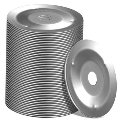SOPOTUTU 50Stücke Tamburin Ringe Percussion Instrument für Schlagzeuge Austauschbare Ching Ringe Präzisionsverarbeitung für Exzellenten Kompatibel mit Rides und Hihats SOPOTUTU 50Stücke Tamburin Ringe Percussion Instrument für Schlagzeuge Austauschbare Ching Ringe Präzisionsverarbeitung für Exzellenten Kompatibel mit Rides und Hihats von SOPOTUTU