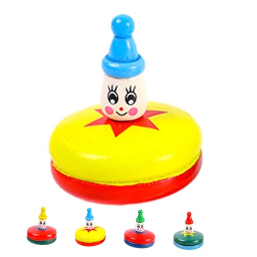 SOPOTUTU 5Stücke Holz Gyroskope Für Handbetriebene Spielzeuge Im Cartoon Design Farbenfrohes Holzspielzeug Für Kreative Spielstunden Und Bastelprojekte SOPOTUTU 5Stücke Holz Gyroskope Für Handbetriebene Spielzeuge Im Cartoon Design Farbenfrohes Holzspielzeug Für Kreative Spielstunden Und Bastelprojekte von SOPOTUTU