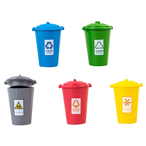 SOPOTUTU 5Stücke Mini Müllbehälter Mülleimer Für Puppenhaus Und Sandtischdekoration Kreatives Zubehör Für DIY Projekte Und Fotorequisiten Stabil Und Langlebig SOPOTUTU 5Stücke Mini Müllbehälter Mülleimer Für Puppenhaus Und Sandtischdekoration Kreatives Zubehör Für DIY Projekte Und Fotorequisiten Stabil Und Langlebig von SOPOTUTU
