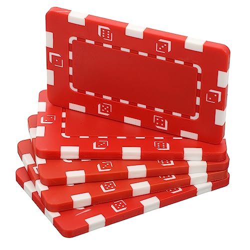 SOPOTUTU 5Stücke Poker Chips Glücksspielmarker für Bingo und Spiel Kunststoff Langlebig Sturzfest für Turniere und Freizeitspaß SOPOTUTU 5Stücke Poker Chips Glücksspielmarker für Bingo und Spiel Kunststoff Langlebig Sturzfest für Turniere und Freizeitspaß von SOPOTUTU