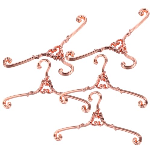 SOPOTUTU 5Stücke Puppen Kleiderbügel aus Kleiderbügel für Puppenoutfits Roségold für Puppenhaus Zubehör und Stilvolle Präsentation von Puppenkleidern SOPOTUTU 5Stücke Puppen Kleiderbügel aus Kleiderbügel für Puppenoutfits Roségold für Puppenhaus Zubehör und Stilvolle Präsentation von Puppenkleidern von SOPOTUTU