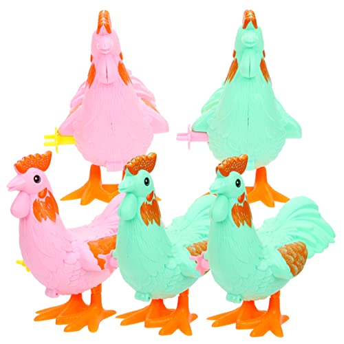 SOPOTUTU 5Stücke Teiliges Aufziehspielzeug Entzückendes Huhn für Interaktives Partyspielzeug Hand Auge Koordination Kreatives für Jungen SOPOTUTU 5Stücke Teiliges Aufziehspielzeug Entzückendes Huhn für Interaktives Partyspielzeug Hand Auge Koordination Kreatives für Jungen von SOPOTUTU