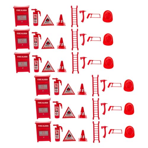 SOPOTUTU 6 Sets Feuer Werkzeug Modell Feuerlöscher Feuerwehrmann Kunststoff SOPOTUTU 6 Sets Feuer Werkzeug Modell Feuerlöscher Feuerwehrmann Kunststoff von SOPOTUTU