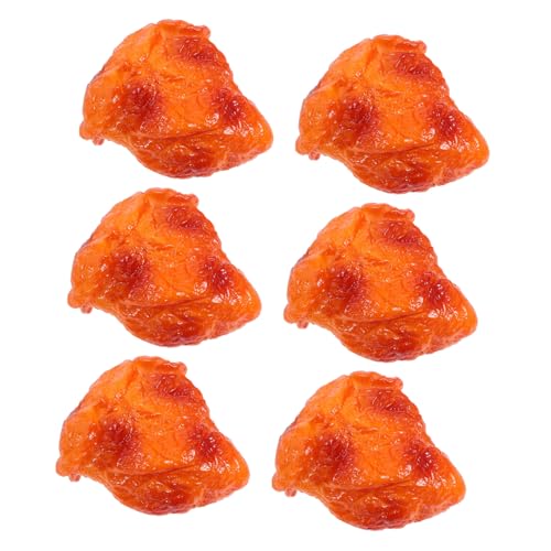 SOPOTUTU 6 Stück Chicken -imitationen, Realistisches Spielzeug Aus Gefälschtem Essen, Geeignet Für Kinder Und Erwachsene, Simulationslebensmittel Zum Füllen Von Partytüten SOPOTUTU 6 Stück Chicken -imitationen, Realistisches Spielzeug Aus Gefälschtem Essen, Geeignet Für Kinder Und Erwachsene, Simulationslebensmittel Zum Füllen Von Partytüten von SOPOTUTU
