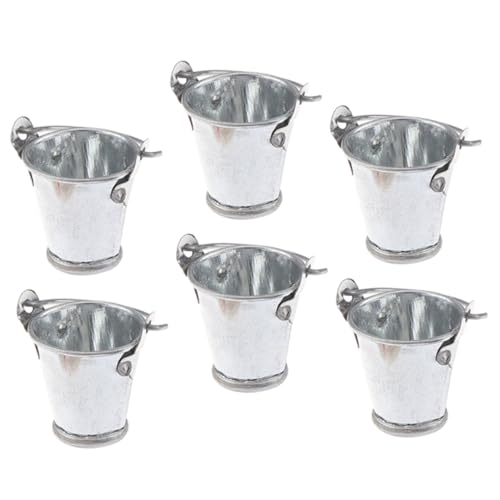 SOPOTUTU 6 Stück Eimer Teiliges Modell für Puppenhaus und Garten Dekorativer Wasserbehälter Kreatives für Miniaturgärten und Hausornamente SOPOTUTU 6 Stück Eimer Teiliges Modell für Puppenhaus und Garten Dekorativer Wasserbehälter Kreatives für Miniaturgärten und Hausornamente von SOPOTUTU