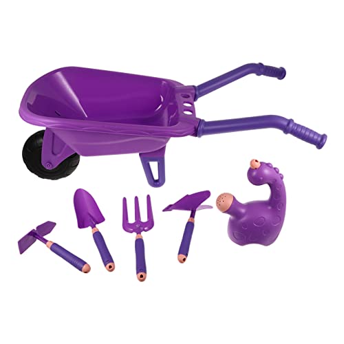 SOPOTUTU 6 Stück Gartenwerkzeug Set Teiliges mit Schubkarre und Gießkanne für Junge Outdoor Gartenarbeit und Strandspiele Langlebig und Stabil Kleine SOPOTUTU 6 Stück Gartenwerkzeug Set Teiliges mit Schubkarre und Gießkanne für Junge Outdoor Gartenarbeit und Strandspiele Langlebig und Stabil Kleine von SOPOTUTU