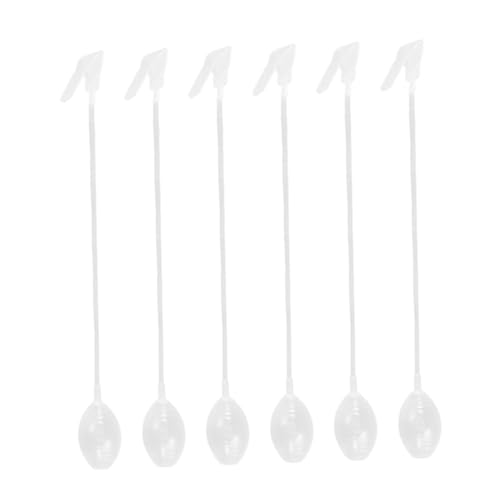 SOPOTUTU 6 Stück Hasenhut Diy Tierohrzubehör Hasen-plüschhut-einsatz Tierhutkomponenten Bewegliche Hasenohren Ersatzteile Für Tierhüte Kostüm Bewegen Luft Transparent Plastik von SOPOTUTU