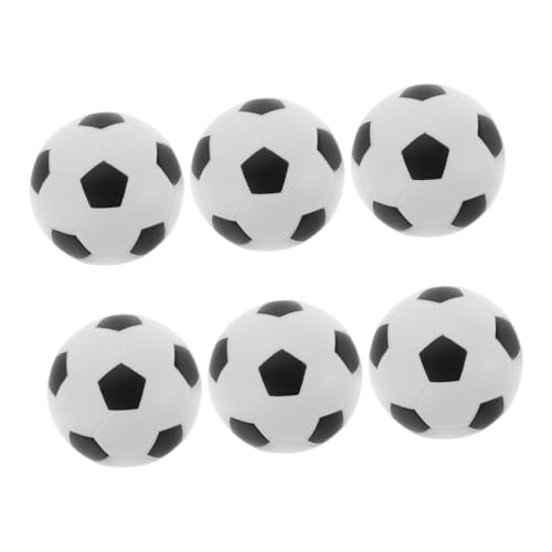 SOPOTUTU 6 Stück Mini Fußball Stressball Entspannungs für Erwachsene Tragbar Niedliches Design Party zur Stressreduktion SOPOTUTU 6 Stück Mini Fußball Stressball Entspannungs für Erwachsene Tragbar Niedliches Design Party zur Stressreduktion von SOPOTUTU