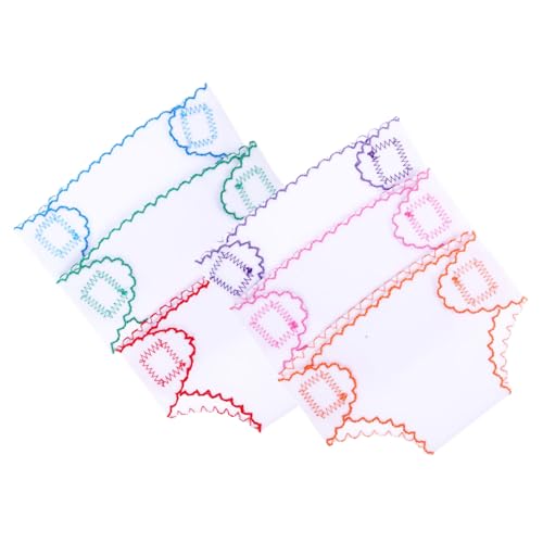 SOPOTUTU 6 Stück Mini Puppenstoffwindeln Puppenwindeln Und Zubehör Wiederverwendbare Windeln In Größe Für Babypuppen Kleidung Kleines Mädchen Babypuppenzubehör Miniatur von SOPOTUTU