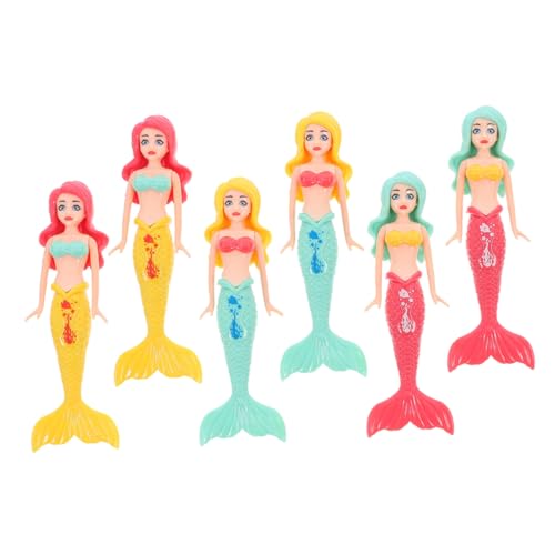 SOPOTUTU 6 Stück Poolspielzeug für Teenager Tauchen Meerjungfrau Schwimmbad Pool Unterwasser Unterwasser- Pool -Tauchspielzeug sinkendes Poolspielzeug Plastik SOPOTUTU 6 Stück Poolspielzeug für Teenager Tauchen Meerjungfrau Schwimmbad Pool Unterwasser Unterwasser- Pool -Tauchspielzeug sinkendes Poolspielzeug Plastik von SOPOTUTU