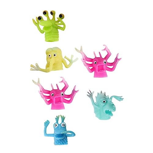 SOPOTUTU 6 Stück TPR Fingerpuppen Lernspielzeug Niedliche Handpuppen mit Reißfestem Material Stresslindernd und Kreativ für Jungen und Mädchen Zufällige Motive SOPOTUTU 6 Stück TPR Fingerpuppen Lernspielzeug Niedliche Handpuppen mit Reißfestem Material Stresslindernd und Kreativ für Jungen und Mädchen Zufällige Motive von SOPOTUTU