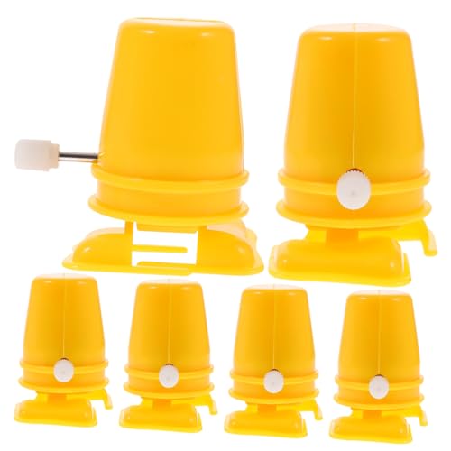 SOPOTUTU 6 Stück Teiliges DIY Bewegung Spielzeugzubehör für Clay Basteln Kunststoff Aufziehmechanismus Gelb Langlebig und Kompakt für Bewegliche Bastelroboter SOPOTUTU 6 Stück Teiliges DIY Bewegung Spielzeugzubehör für Clay Basteln Kunststoff Aufziehmechanismus Gelb Langlebig und Kompakt für Bewegliche Bastelroboter von SOPOTUTU
