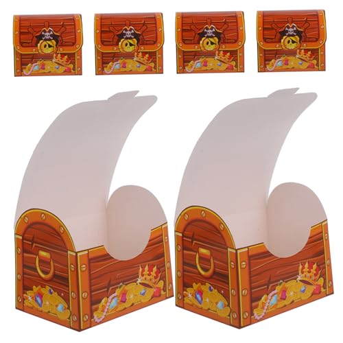 SOPOTUTU 6 Stück Teiliges Piraten Schatztruhe Candy Box für Kindergeburtstag und Partys Geschenkverpackung für Süßigkeiten Accessoires und Mehr SOPOTUTU 6 Stück Teiliges Piraten Schatztruhe Candy Box für Kindergeburtstag und Partys Geschenkverpackung für Süßigkeiten Accessoires und Mehr von SOPOTUTU