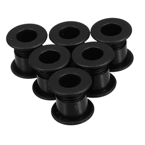 SOPOTUTU 6 Stück Tischfußballlager Fußball-tischdekoration Kickertischteile Zubehör Für Kickertische Tabletop Fußballspiel PVC Black SOPOTUTU 6 Stück Tischfußballlager Fußball-tischdekoration Kickertischteile Zubehör Für Kickertische Tabletop Fußballspiel PVC Black von SOPOTUTU