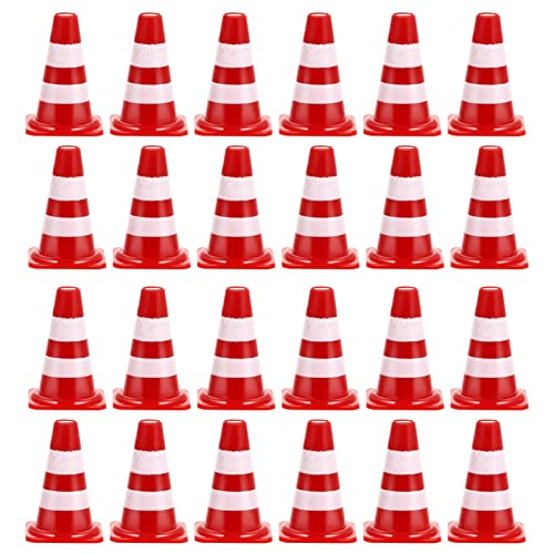SOPOTUTU 60Stücke Verkehrszeichen Pädagogische Straßenkegel Für Simulation Von Straßenschildern Und Blockaden Lernspielzeug Für Verkehrswissen Und Vielseitig von SOPOTUTU