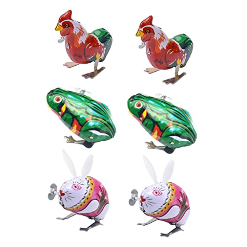SOPOTUTU 6Stücke Aufziehspielzeug für Kreative Tierfiguren aus Frosch Hase Lustige Spielzeuge für Unbeschwerten Spielspaß Sicher und Langlebig SOPOTUTU 6Stücke Aufziehspielzeug für Kreative Tierfiguren aus Frosch Hase Lustige Spielzeuge für Unbeschwerten Spielspaß Sicher und Langlebig von SOPOTUTU