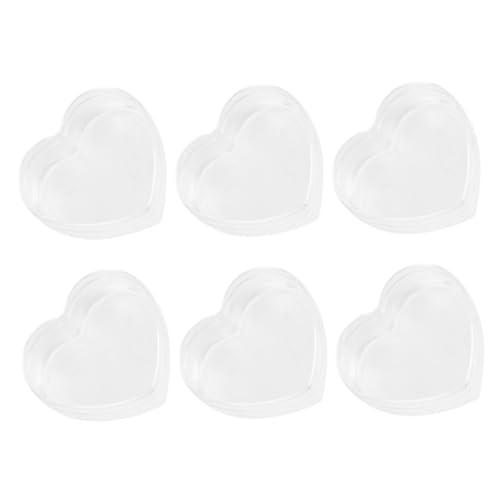 SOPOTUTU 6stücke Mini Herzförmige Aufbewahrungsboxen Teiliges Praktische Mini-speicherbehälter Für Puppenhäuser Langlebig Und Sicher Für Kleine Gegenstände Und Bastelmaterialien SOPOTUTU 6stücke Mini Herzförmige Aufbewahrungsboxen Teiliges Praktische Mini-speicherbehälter Für Puppenhäuser Langlebig Und Sicher Für Kleine Gegenstände Und Bastelmaterialien von SOPOTUTU