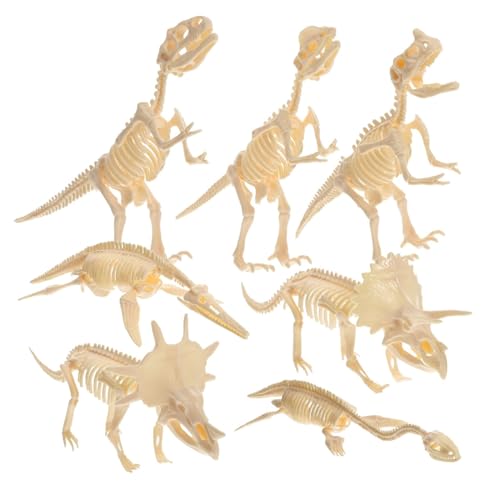SOPOTUTU 7 Stück Teiliges Dinosaurier Skelett Puzzle für DIY Montage Leicht Realistisch Fördert Kreativität und Vorstellungskraft Pädagogisches Dinosaurier für Geburtstag und SOPOTUTU 7 Stück Teiliges Dinosaurier Skelett Puzzle für DIY Montage Leicht Realistisch Fördert Kreativität und Vorstellungskraft Pädagogisches Dinosaurier für Geburtstag und von SOPOTUTU