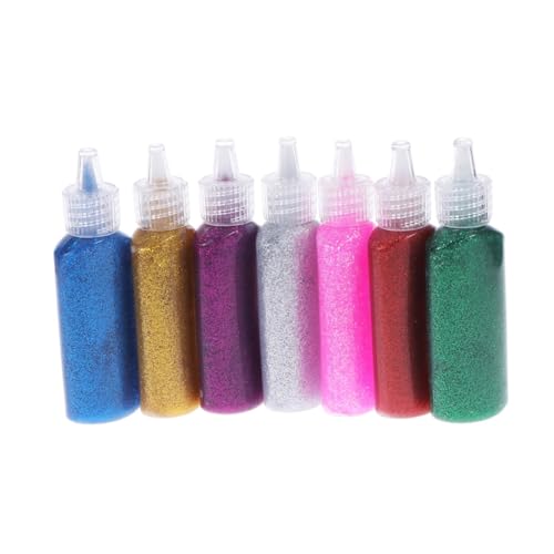 SOPOTUTU 7 Stück Teiliges Glitter Glue Set Bastelkleber Glitzer Flüssigkleber für DIY Holz Papier Künste Malen Kreativ Farbmix Rot Gold Grün Silber Rosa SOPOTUTU 7 Stück Teiliges Glitter Glue Set Bastelkleber Glitzer Flüssigkleber für DIY Holz Papier Künste Malen Kreativ Farbmix Rot Gold Grün Silber Rosa von SOPOTUTU