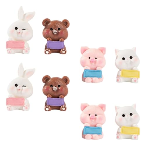 SOPOTUTU 8 Stück Desktop-tiermodell Mini-tierfiguren Tierische Puppenhausfiguren Mikrolandschaftstiere Miniatur-tierfiguren Mikrolandschaftsornament Miniaturtiere Garten Kleine Statuen Harz SOPOTUTU 8 Stück Desktop-tiermodell Mini-tierfiguren Tierische Puppenhausfiguren Mikrolandschaftstiere Miniatur-tierfiguren Mikrolandschaftsornament Miniaturtiere Garten Kleine Statuen Harz von SOPOTUTU