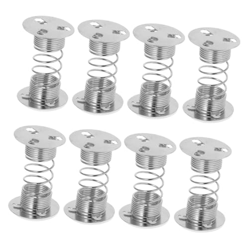 SOPOTUTU 8 Stück Federsitzpuppe schaufensterpuppe kopfschüttelnde Puppe Federversorgung Federn für das Handwerk Wackelkopf-Armaturenbrett Schütteln Sie die Feder Metall Silver SOPOTUTU 8 Stück Federsitzpuppe schaufensterpuppe kopfschüttelnde Puppe Federversorgung Federn für das Handwerk Wackelkopf-Armaturenbrett Schütteln Sie die Feder Metall Silver von SOPOTUTU