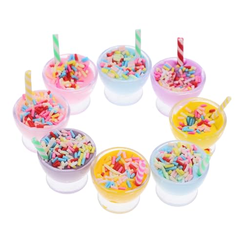 SOPOTUTU 8stücke Teiliges Set Miniatur Eiscreme Für Dekoration Nachbildung Von Speiseeis Für Küche Und Fotografie Requisiten SOPOTUTU 8stücke Teiliges Set Miniatur Eiscreme Für Dekoration Nachbildung Von Speiseeis Für Küche Und Fotografie Requisiten von SOPOTUTU
