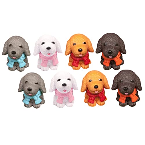 SOPOTUTU 8 Stück Miniatur Hundefiguren Teiliges Deko aus Resin mit Süßen Welpen für Garten Tisch für Hundeliebhaber SOPOTUTU 8 Stück Miniatur Hundefiguren Teiliges Deko aus Resin mit Süßen Welpen für Garten Tisch für Hundeliebhaber von SOPOTUTU