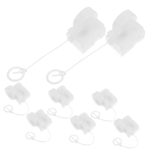 SOPOTUTU 8 Stück Teiliges DIY Weiß Einzelrad-Pull-String-mechanismus Kleiner Motor für Plüschspielzeug-Reparatur Kreative Bastelprojekte Einfache Montage von SOPOTUTU