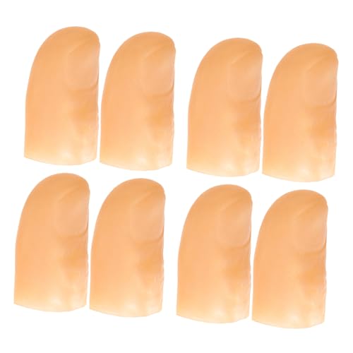 SOPOTUTU 8 Stück Teiliges LED Daumenlicht Superhelles Blinkendes Fingerlampen Kunststoff Einheitsgröße für Partys Zaubertricks und Komfortabel zu Tragen SOPOTUTU 8 Stück Teiliges LED Daumenlicht Superhelles Blinkendes Fingerlampen Kunststoff Einheitsgröße für Partys Zaubertricks und Komfortabel zu Tragen von SOPOTUTU