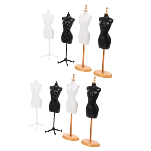 SOPOTUTU 8 Stück Teiliges Mini Puppen Model Rack aus Robustem Kunststoff Sicher und Platzsparend für Puppenkleidung Display Miniatur Puppenkleiderständer Dekoration Kinderspielzeug SOPOTUTU 8 Stück Teiliges Mini Puppen Model Rack aus Robustem Kunststoff Sicher und Platzsparend für Puppenkleidung Display Miniatur Puppenkleiderständer Dekoration Kinderspielzeug von SOPOTUTU