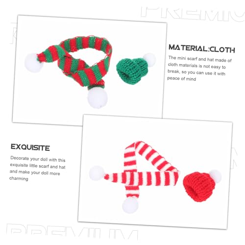 SOPOTUTU 8 Stück Teiliges Mini Strickmützen Schal Weinflaschen Weihnachtsdeko Handgestrickt Rot Grün Weiß Mini weihnachtsdekoration für DIY Basteln und Festliche Tischgestaltung SOPOTUTU 8 Stück Teiliges Mini Strickmützen Schal Weinflaschen Weihnachtsdeko Handgestrickt Rot Grün Weiß Mini weihnachtsdekoration für DIY Basteln und Festliche Tischgestaltung von SOPOTUTU