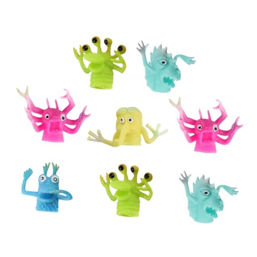SOPOTUTU 8 Stück Teiliges Niedliche Fingerpuppen aus Flexiblem TPR Handliche Handpuppen für Kleinkinder Eltern Junge Mädchen Interaktion Leicht und Tragbar SOPOTUTU 8 Stück Teiliges Niedliche Fingerpuppen aus Flexiblem TPR Handliche Handpuppen für Kleinkinder Eltern Junge Mädchen Interaktion Leicht und Tragbar von SOPOTUTU