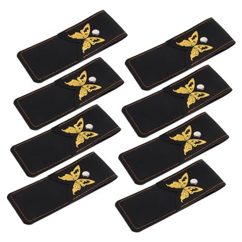SOPOTUTU 8 Stück Teiliges Sheaths aus Leichtem Tragbarem Material mit Druckknopfverschluss für Cosplay Bühnenauftritte und Sammler Geeignet für Chinesische Kung Fu Schwerter Schwarz SOPOTUTU 8 Stück Teiliges Sheaths aus Leichtem Tragbarem Material mit Druckknopfverschluss für Cosplay Bühnenauftritte und Sammler Geeignet für Chinesische Kung Fu Schwerter Schwarz von SOPOTUTU