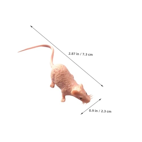 SOPOTUTU 80 Stück Simulierte Mausdekoration realistische Mausfigur Realistische Maushofdekoration Realistisches Ratten -Streichmodell Spooky -Terrassendekorationen Mini- -Figur PVC SOPOTUTU 80 Stück Simulierte Mausdekoration realistische Mausfigur Realistische Maushofdekoration Realistisches Ratten -Streichmodell Spooky -Terrassendekorationen Mini- -Figur PVC von SOPOTUTU