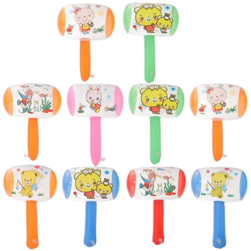 SOPOTUTU 8Stücke Aufblasbare Hämmer mit Glocke Partyspielzeug für Urlaub und Festivals Sicheres Hammerspielzeug für Spaß und für Strand SOPOTUTU 8Stücke Aufblasbare Hämmer mit Glocke Partyspielzeug für Urlaub und Festivals Sicheres Hammerspielzeug für Spaß und für Strand von SOPOTUTU