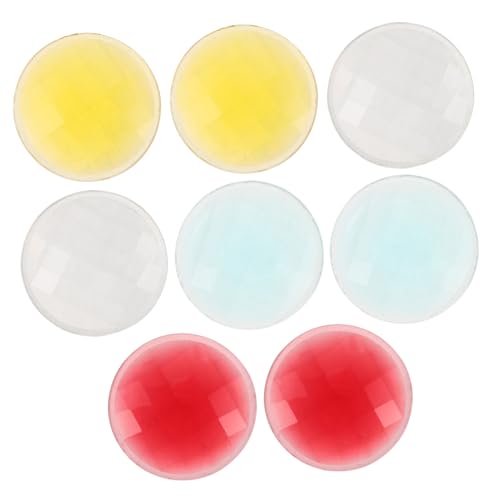 SOPOTUTU 8pcs Kaleidoskoplinse Kunststoff-kaleidoskoplinsen-ersatzprismalinse Kaleidoskop-reparaturzubehör Für DIY-Kaleidoskop-projekte von SOPOTUTU