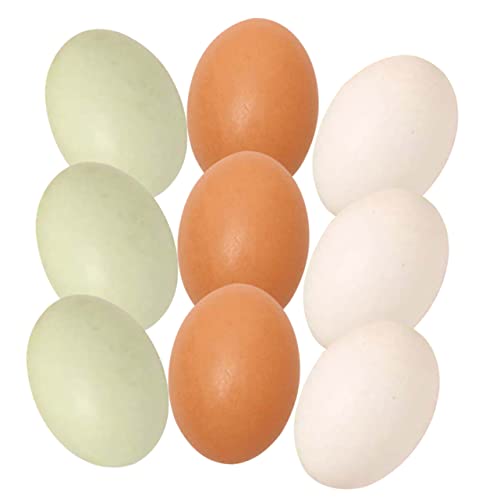 SOPOTUTU 9 Stück Teiliges Holz Eier Kreative Simulationseier für Ostern Dekorative DIY Holz Eier für Partys Langlebiges Sicheres Holzmaterial Zuhause und Veranstaltungen SOPOTUTU 9 Stück Teiliges Holz Eier Kreative Simulationseier für Ostern Dekorative DIY Holz Eier für Partys Langlebiges Sicheres Holzmaterial Zuhause und Veranstaltungen von SOPOTUTU
